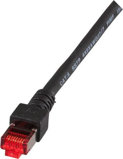 EFB S/FTP Cat.6 (Gigabit) Καλώδιο Δικτύου Ethernet 15m Μαύρο K5515.15 - Image 1