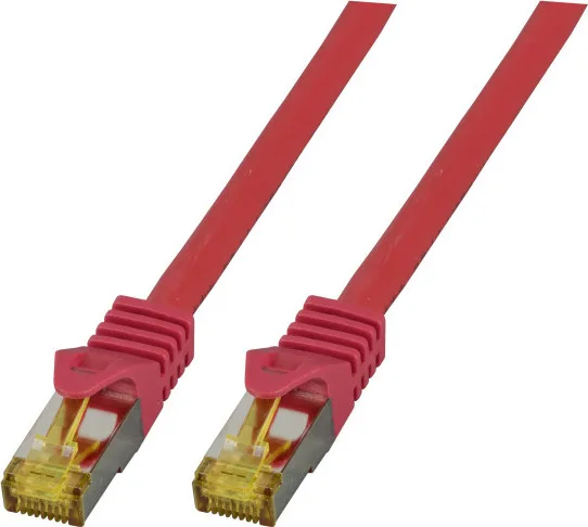 EFB S/FTP Cat.6a (Gigabit) Καλώδιο Δικτύου Ethernet 3m Κόκκινο MK7001.3R - Image 1