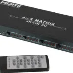 Lindy 38152 UHD Matrix 4 είσοδοι/4 έξοδοι HDMI Switch