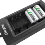 Energizer ACCU Recharge Universal Φορτιστής 4 Μπαταριών Ni-MH Μεγέθους AA/AAA/9V/D