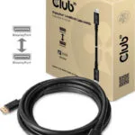 Club3D Cable DisplayPort male - DisplayPort male 4m Μαύρο (CAC-1069B)