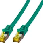 EFB S/FTP Cat.6a (Gigabit) Καλώδιο Δικτύου Ethernet 5m Πράσινο MK7001.5GR