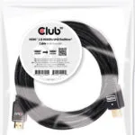 Club3D HDMI 2.0 Premium High Speed 4K 60Hz HDR Braided Cable HDMI male - HDMI male 15m Μαύρο CAC-2314