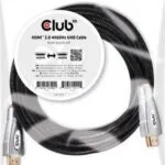 Club3D HDMI 2.0 Premium High Speed 4K 60Hz HDR Braided Cable HDMI male - HDMI male 5m Μαύρο CAC-2312