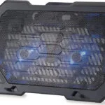 Conceptronic THANA01B Cooling Pad για Laptop έως 15.6" με 2 Ανεμιστήρες και Φωτισμό