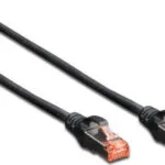 Digitus S/FTP Cat.6 (Gigabit) Καλώδιο Δικτύου Ethernet 2m Μαύρο DK-1644-020/BL
