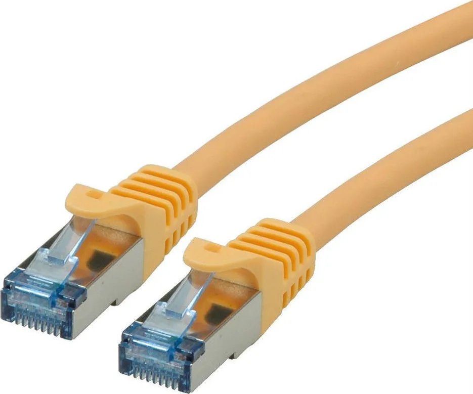 Roline S/FTP Cat.6a (Gigabit) Καλώδιο Δικτύου Ethernet 0.5m Κίτρινο 21.15.2820 - Image 1