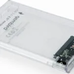 Gembird Θήκη για Σκληρό Δίσκο 2.5" SATA III με σύνδεση USB3.0 σε Διάφανο χρώμα (EE2-U3S9-6)