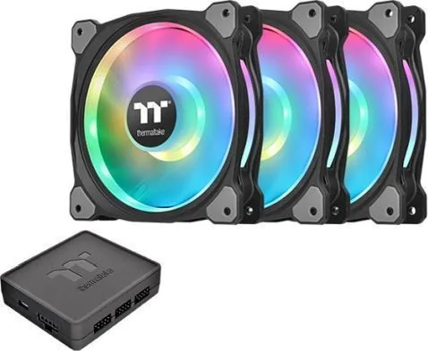 20190326164507_thermaltake_riing_duo_14_rgb_radiator_fan_tt_premium_edition_3_fan_pack.jpeg Thermaltake Riing Duo 14 Radiator Fan TT Premium Case Fan 140mm (1400rpm / 60.87cfm) με RGB Φωτισμό και Σύνδεση 4-Pin PWM 3τμχ - Image 1