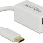 DeLock 65906 Αντάπτορας Δικτύου USB-C με Ενσύρματη Σύνδεση Gigabit Ethernet