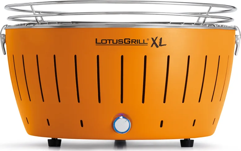 20190403123838_lotus_grill_g435_xl_43_5x43_5cm.jpeg LotusGrill G435 XL Ανοξείδωτη Φορητή Ψησταριά Κάρβουνου Kettle με Καπάκι 40.5x40.5εκ. G-OR-435 Mandarine Orange - Image 1