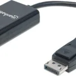 Manhattan Μετατροπέας DisplayPort male σε VGA female 1τμχ 151962