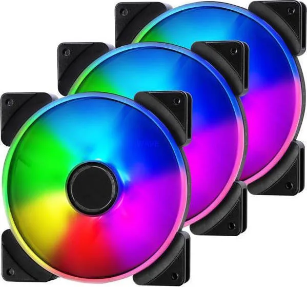 20190408163849_fractal_design_prisma_al_14_3_pack.jpeg Fractal Design Prisma AL-14 Case Fan 140mm (1000rpm / 63.33cfm) με ARGB Φωτισμό και Σύνδεση 3-Pin 3τμχ - Image 1