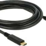 DeLock USB 2.0 Cable USB-C male - USB-C Μαύρο 3m 83325