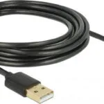 DeLock Cable USB 2.0 Cable USB-C male - USB-A Μαύρο 3m 85209