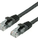 Value U/UTP Cat.6 (Gigabit) Καλώδιο Δικτύου Ethernet 0.5m Μαύρο 21.99.1025