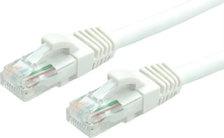 Value U/UTP Cat.6 (Gigabit) Καλώδιο Δικτύου Ethernet 1m Λευκό 21.99.1036 - Image 1