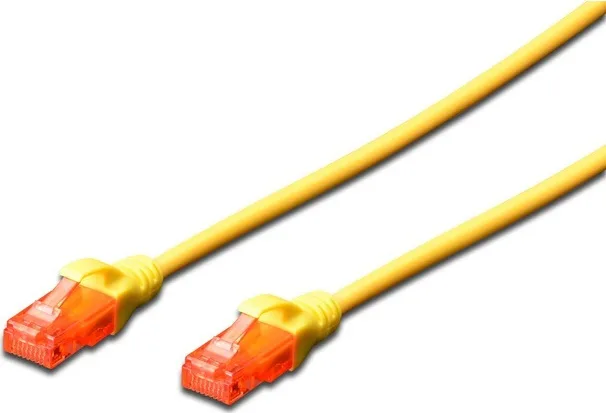 Digitus U/UTP Cat.6 (Gigabit) Καλώδιο Δικτύου Ethernet 0.25m Κίτρινο DK-1617-0025/Y - Image 1