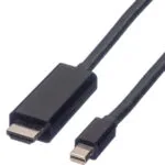 Value Cable mini DisplayPort male - HDMI male 2m (11.99.5796)
