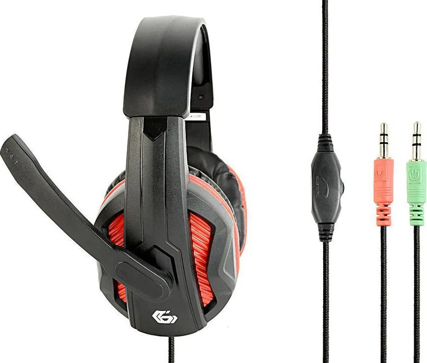 20190419142549_gembird_ghs_03.jpeg Gembird GHS-03 Over Ear Gaming Headset με σύνδεση 2x3.5mm - Image 1