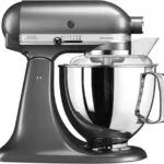 Kitchenaid 5KSM175PSEMS Κουζινομηχανή 300W με Ανοξείδωτο Κάδο 4.8lt