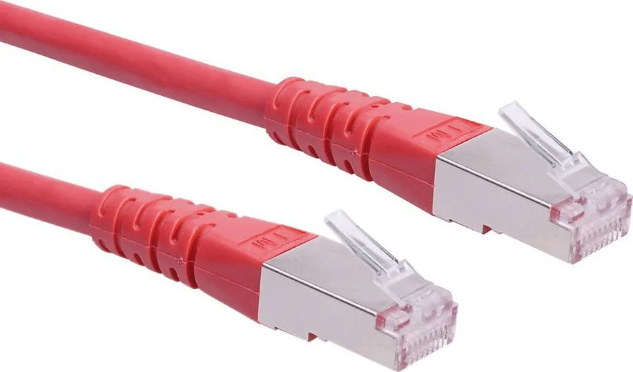 Roline S/FTP Cat.6 (Gigabit) Καλώδιο Δικτύου Ethernet 0.3m Κόκκινο 21.15.1311 - Image 1
