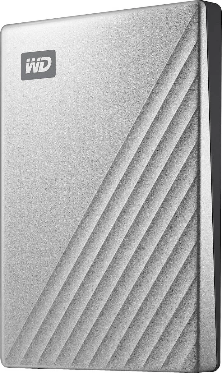 20190506164502_western_digital_my_passport_ultra_1tb.jpeg Western Digital My Passport Ultra USB 3.1 / USB-C Εξωτερικός HDD 1TB 2.5" Ασημί - Image 1