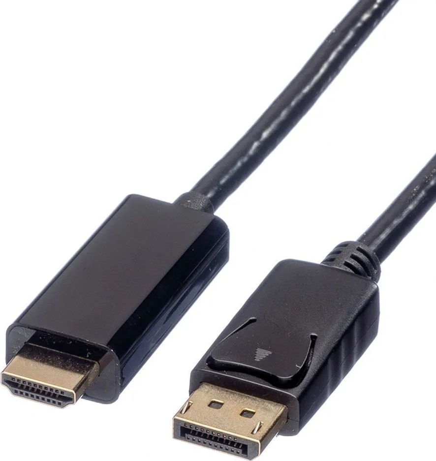 Roline Cable DisplayPort male - HDMI male 2m (11.04.5786-10) - Image 1