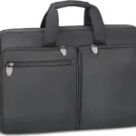 Rivacase Tiergarten Αδιάβροχη Τσάντα Ώμου / Χειρός για Laptop 17.3" σε Μαύρο χρώμα