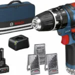 Bosch GSB 12V-15 Κρουστικό Δραπανοκατσάβιδο Μπαταρίας 12V 1x2Ah & 1x4Ah 06019B690G