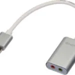 Lindy Μετατροπέας 3.5mm female σε USB-A male Γκρι 1τμχ 42926