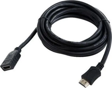 Gembird HDMI 2.0 Premium High Speed 4K 60Hz HDR Cable HDMI male - HDMI female 0.5m Μαύρο CC-HDMI4X-0.5M - Image 1