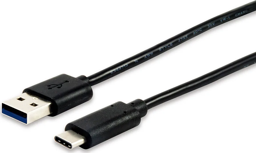 20190625113450_equip_regular_usb_3_1_cable_usb_c_male_usb_a_male_mayro_1m_12834107.jpeg Equip USB 3.1 Cable USB-C male - USB-A Μαύρο 1m 12834107 - Image 1
