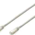 Equip S/FTP Cat.6 (Gigabit) Καλώδιο Δικτύου Ethernet 1m Γκρι 605500