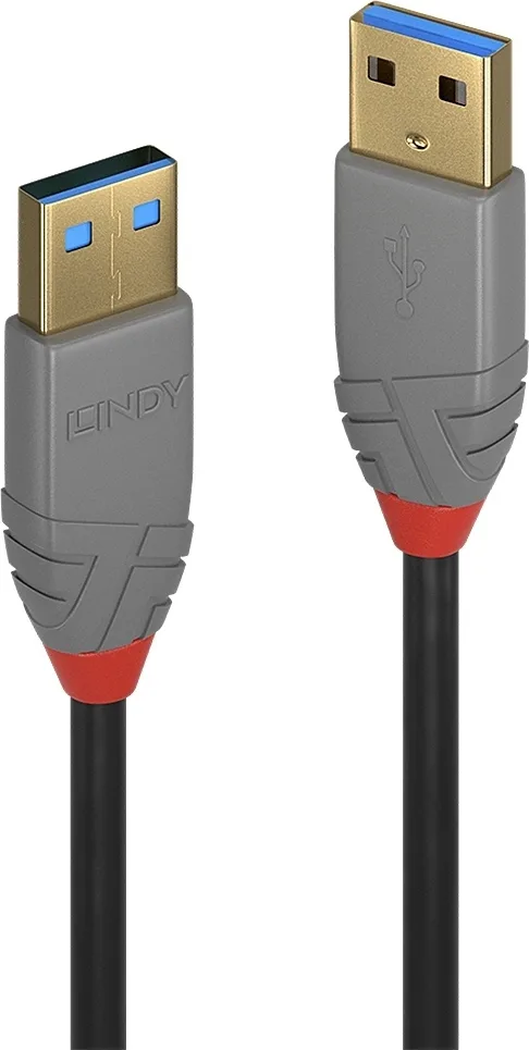 20190717125031_lindy_usb_3_0_cable_usb_a_male_usb_a_male_1m_36751.jpeg Lindy USB 3.0 Cable USB-A male - USB-A male 1m (36751) - Image 1