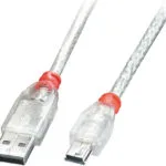 Lindy USB 2.0 Cable USB-A male - mini USB-B male 3m (41784)