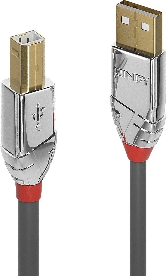 Lindy USB 2.0 Cable USB-A male - USB-B male 3m (36643) - Image 1