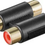 Wentronic Μετατροπέας RCA female σε RCA female 1τμχ 12419