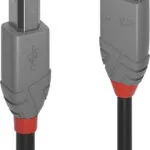 Lindy USB 2.0 Cable USB-A male - USB-B male 0.2m (36670)