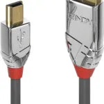 Lindy USB 2.0 Cable USB-A male - mini USB-B male 2m (36632)