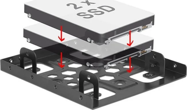 DeLock Βάση Στήριξης Δίσκου HDD/SSD 21324 - Image 1