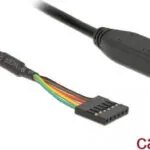 DeLock TTL female - USB-C male Pinheader
