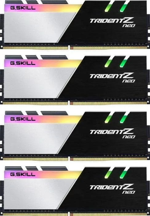 G.Skill Trident Z Neo DDR4 32GB RAM με 4x8GB Modules και Ταχύτητα 3600 για Desktop F4-3600C18Q-32GTZN - Image 1