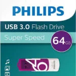 Philips Vivid Edition 64GB USB 3.0 Stick Μωβ