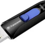 Transcend JetFlash 790 256GB USB 3.1 Stick Μαύρο