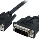 StarTech Cable DVI-A male - VGA male 1m Μαύρο (DVIVGAMM1M)