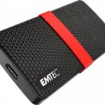 Emtec X200 Portable USB-C / USB 3.1 Εξωτερικός SSD 1TB 2.5" Κόκκινο