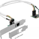 DeLock Ενσύρματη Κάρτα Δικτύου Gigabit (1Gbps) Ethernet Μini PCI-e 95265