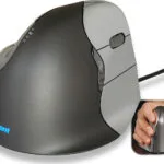 Evoluent VerticalMouse D Medium Ενσύρματο Εργονομικό Ποντίκι Γκρι