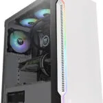 Thermaltake H200 TG Snow RGB Gaming Midi Tower Κουτί Υπολογιστή με Πλαϊνό Παράθυρο Λευκό